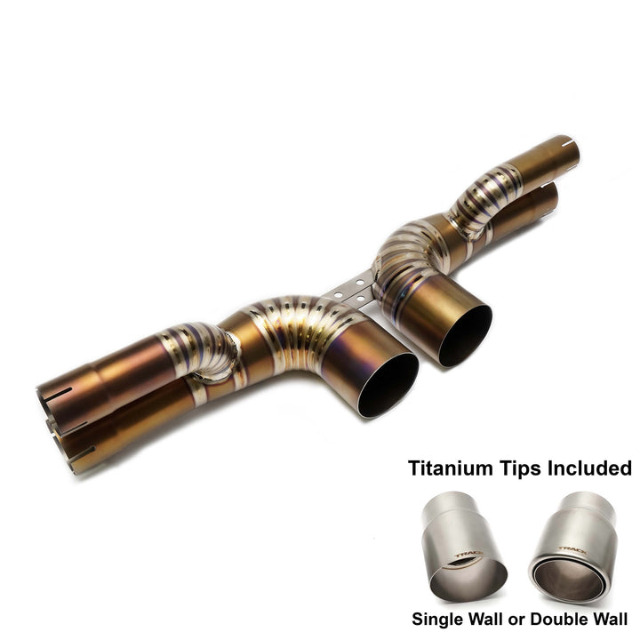 GT3 Center Section - Titanium w/Tips