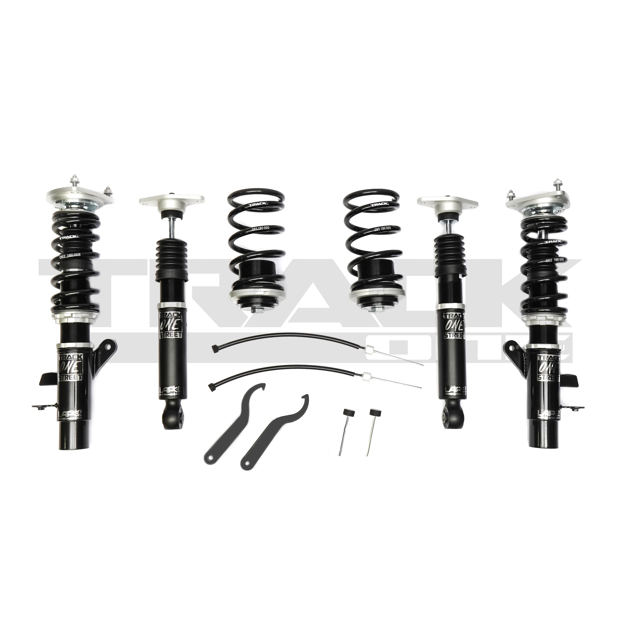 REV9 Hyper-Street ONE Coilovers Kit For Ford Focus ST P3 (2013-2018) – 16-Level Adjustable Lowering